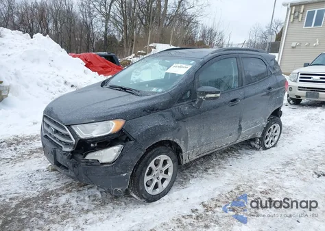 2018 Ford Ecosport Se z USA, uszkodzony, nr VIN MAJ6P1UL9JC210070